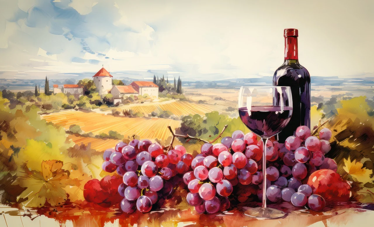 Vinná réva a posvátné vinobraní na sklonku léta
