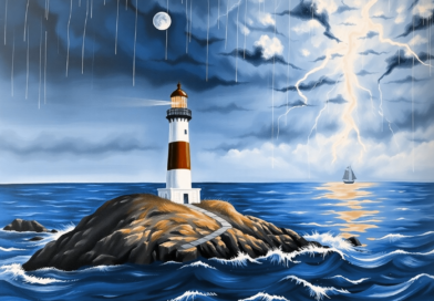 Maják – symbol naděje a stability uprostřed nejistoty a nečekaných změn Maják – symbol naděje a stability uprostřed nejistoty a nečekaných změn