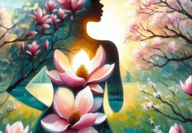 Magnólie – její květy jsou jako kalichy, které pijí jarní nebe dřív, než se příroda zazelená